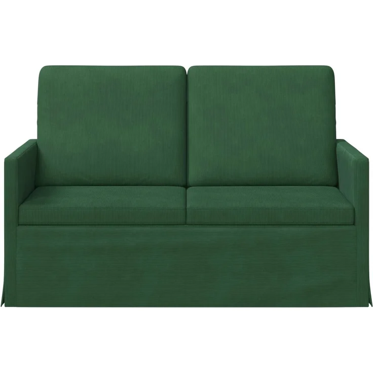 vidaXL 2-Sitzer Sofa Dschungelgrün 130 x 81 x 82 cm Cordstoff 42041071 – Bild 2