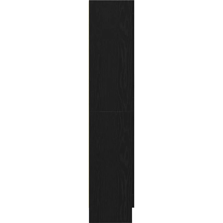 vidaXL Bücherregal Schwarz Eichen-Optik 82,5 x 30,5 x 150 cm 3329275 – Bild 7