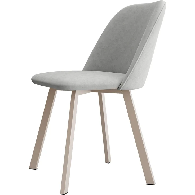 Mirjan24 Polsterstuhl K109 (Farbe: Uttario Velvet 2973), 80 x 58 x 47 cm – Bild 1