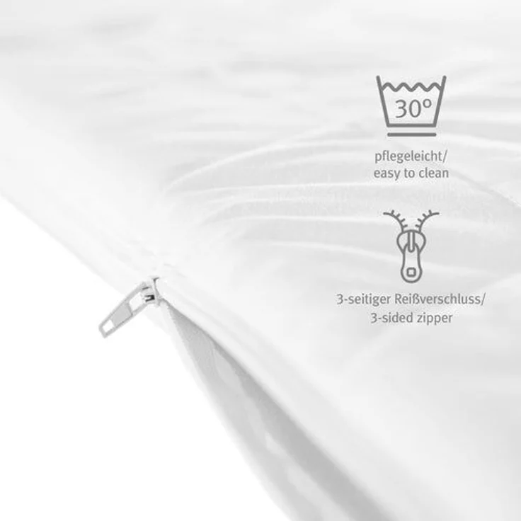 roba Laufgittermatratze - Matratze für alle Laufgitter 75 x 100 cm - Weiß gesteppt – Bild 7