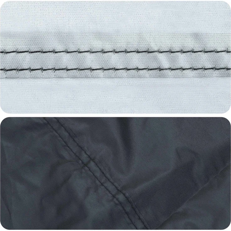 vidaXL Tischdecken Uni Schwarz 182 x 92 x 15 cm Stoff 4106110 – Bild 10
