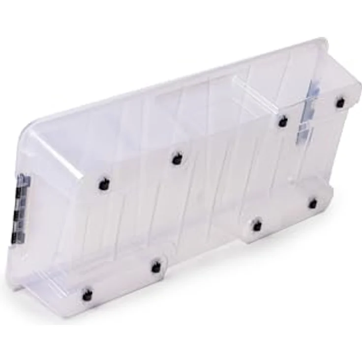 ONDIS24 Aufbewahrungsbox Unterbettbox Jolly Rollbox mit Deckel 25/35L Spielzeugkiste (3 St), transparent, stapel,- und nestbar – Bild 8