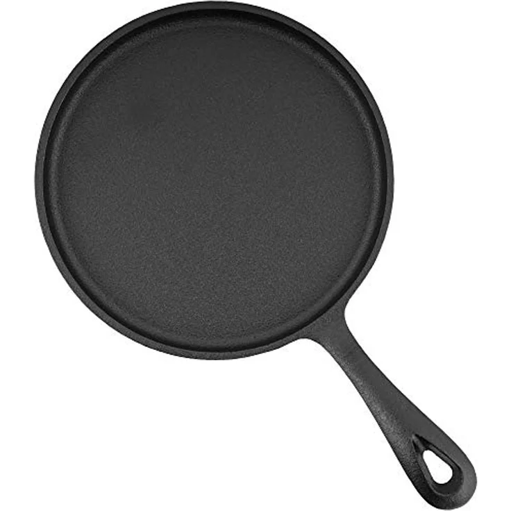 BBQ-Toro Crêpepfanne Gusseisen Pancakepfanne, Ø 19 cm, Gusseisen Grillpfanne, Gusseisen – Bild 4