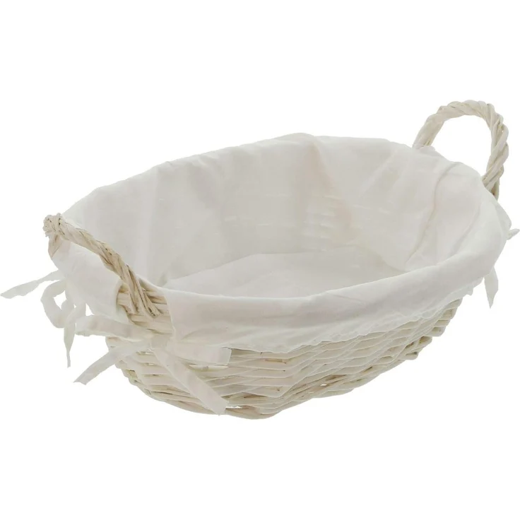 Füllkörbchen oval Schale Korb Brötchen Obstkorb Weidekorb Aufbewahrung – Bild 2