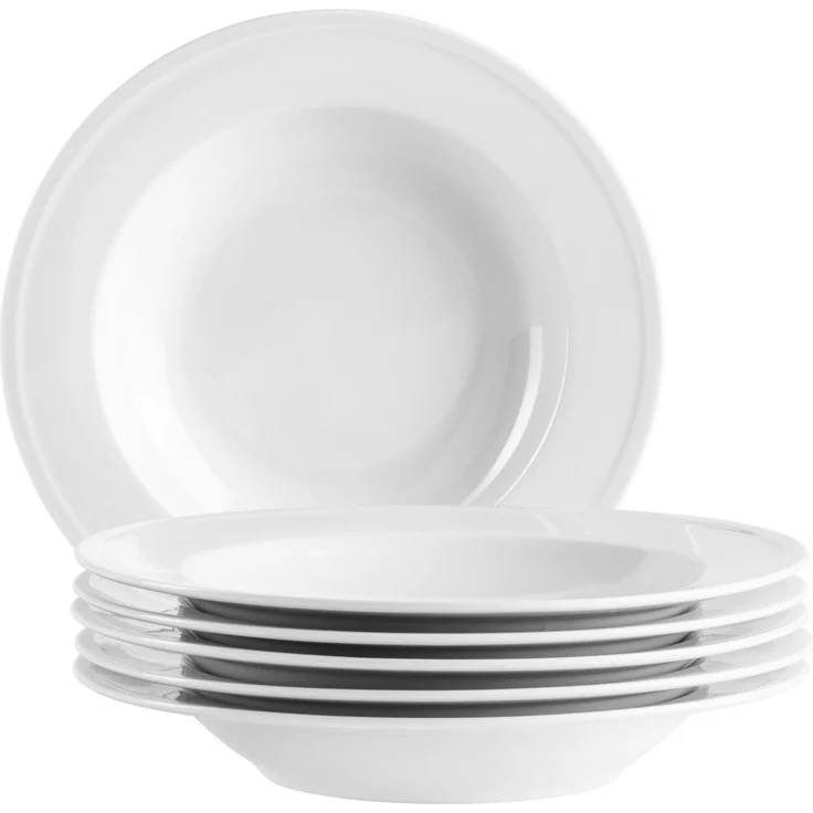MÄSER Suppenteller ARLONA, Suppenteller Set, Porzellan, (6 St) – Bild 5
