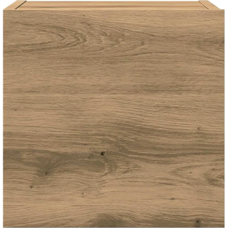 vidaXL 4-tlg. TV-Schrank-Set Wandmontage Artisan-Eiche Holzwerkstoff 3329220 – Bild 6