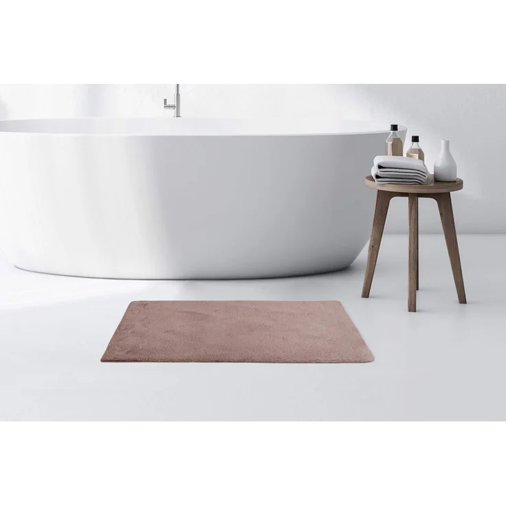 Badematte Rabbit Light 525 Rosa Ø 100cm RUND – Bild 3