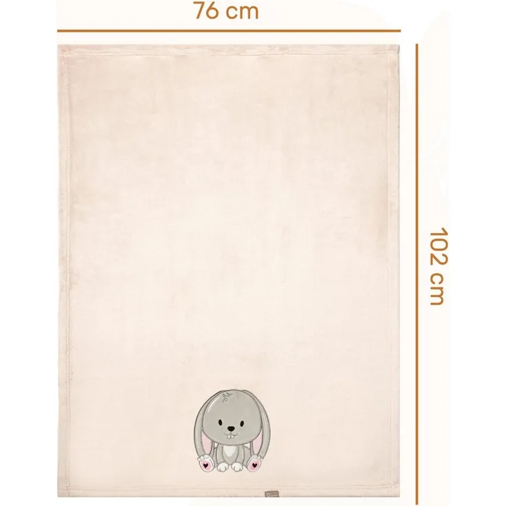 Wohndecke Warme Kuscheldecke Babydecke Blanket Baby Geschenk BE20-168, Be Mammy