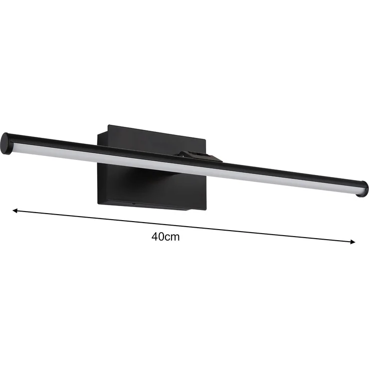 LED Bilderleuchte, Akku, beweglich, Fernbedienung, schwarz – Bild 4