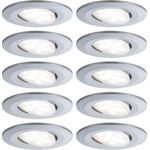 Paulmann No. 99923 Einbauleuchte LED Calla rund 10x6W Chrom matt schwenkbar