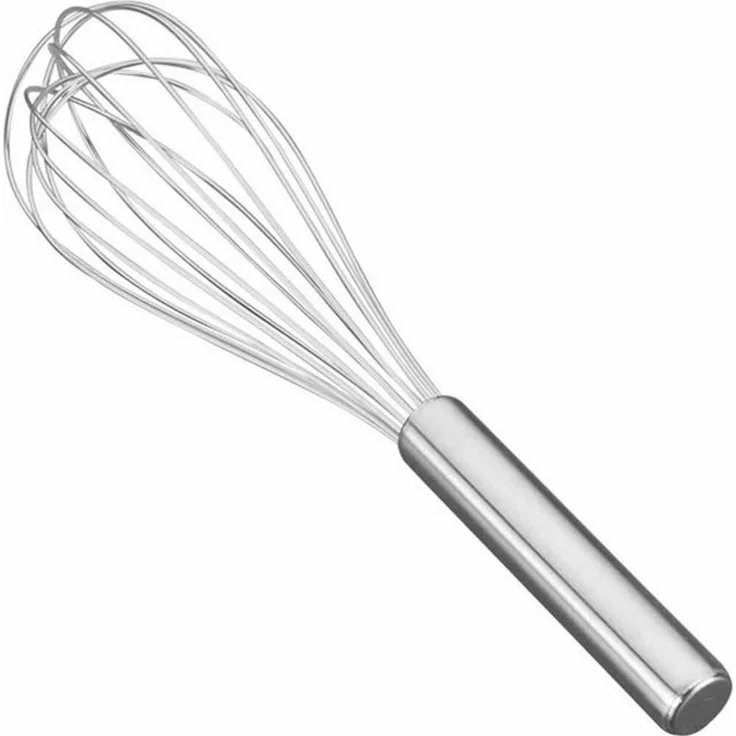 Schneebesen 25 cm Edelstahl, mit Rohrgriff – Bild 2