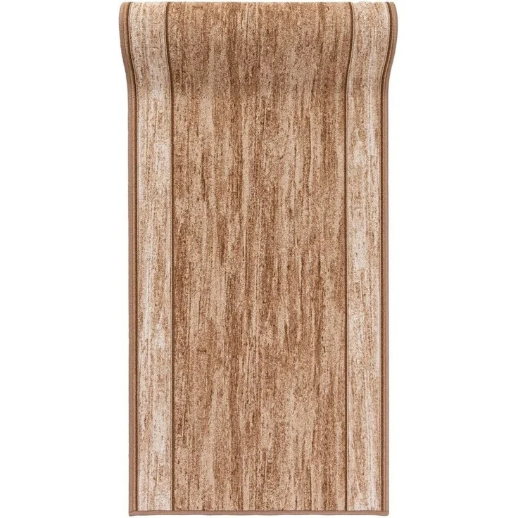 Mazovia Läufer Läufer Teppichläufer Brücke - Vorzimmer Küche - Beige, 67 x 100 cm, Kurzflor, Rutschfest, Meterware, Verschiedene Größen – Bild 5