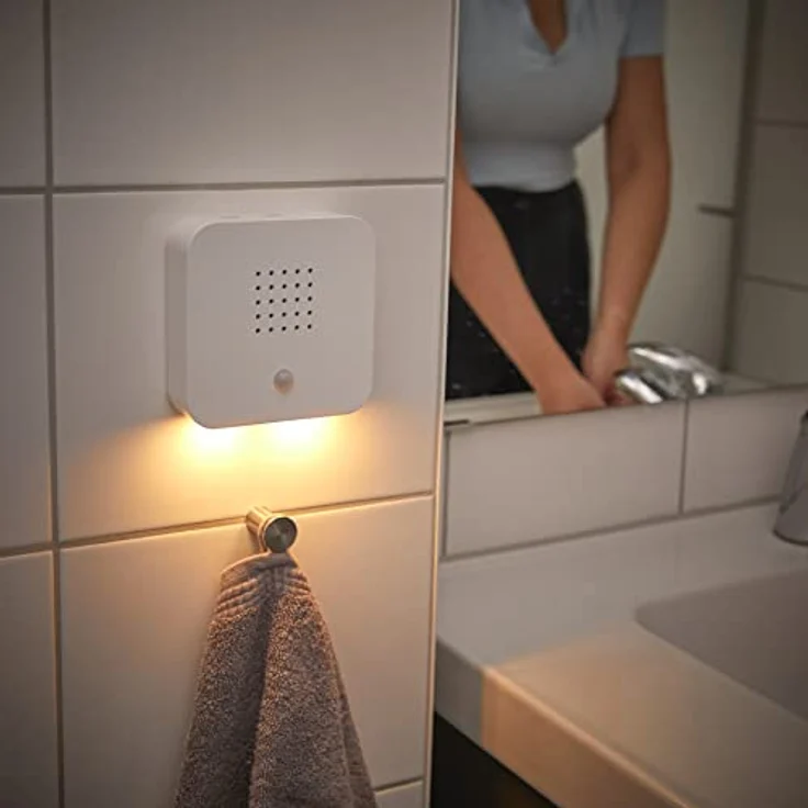 Northpoint LED Dekolicht Naturgeräuschebox Vogelzwitscher Bewegungsmelder Licht Aufladbar – Bild 5