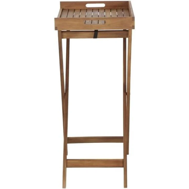 Minera Tablett, Gestell und Fläche Akazienholz FSC®-100% natur, – Bild 3