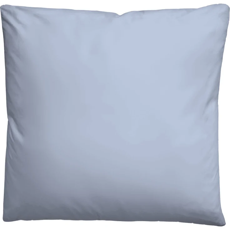 biberna Tencel Bettwäsche 0470500 UNI, eisblau, 1x 135x200 cm + 1x 80x80 cm – Bild 3