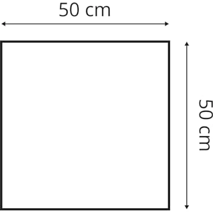 DecoNest Wandkissen, Wandpolsterung, Wanddekoration, Bettkopfteil, 3D-gepolstertes Wandpaneel 50 x 50 cm Türkis – Bild 3
