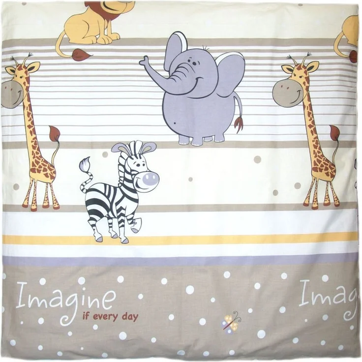 Primawela Kissenbezug Baby Kinder Kissenbezug 80x80 cm Kissenhülle Bezug für Kissen – Bild 2