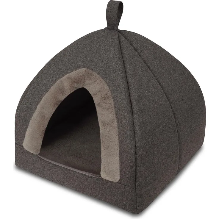 45 x 46 x 46 cm Hunde- und Katzenhöhle mit viskoelastischem Innenkissen