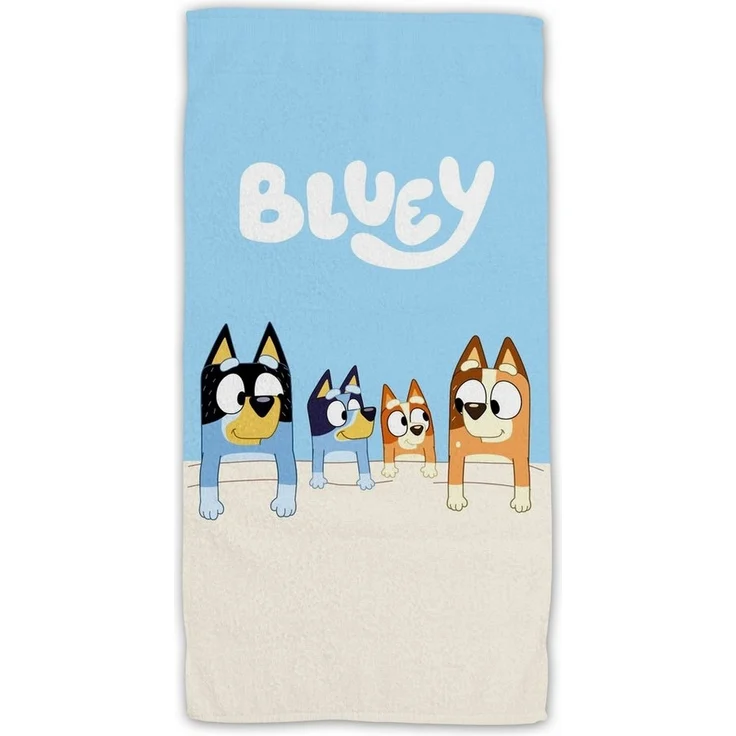 Disney Strandtücher Bluey, Frottee (Badetuch, 1-St) – Bild 1
