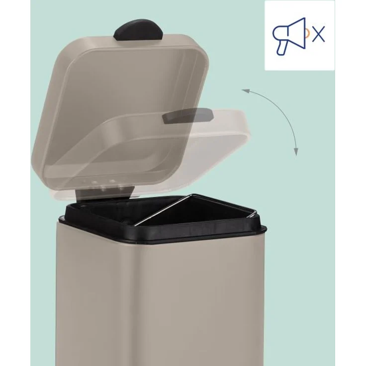 Relaxdays Kosmetikeimer Wandmontage 3 Liter – Bild 5