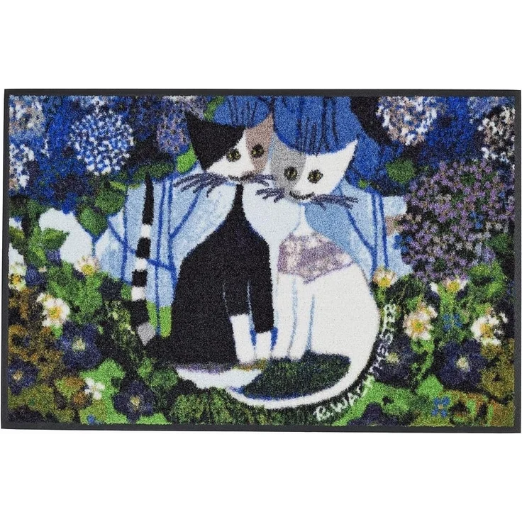 Salonloewe Fußmatte Fußmatte 50x75 Rosina Wachtmeister Wedding blau, Eingangsmatte normal, Höhe: 500 mm – Bild 1