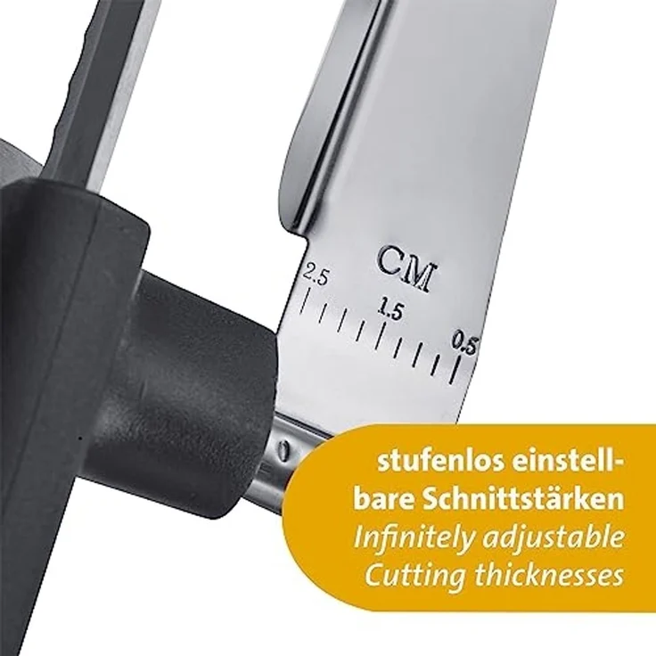 WESTMARK Allzweckmesser So Clever, mit scharfer Wellenschliffklinge und Abstandhalter – Bild 4