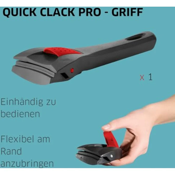 Kuppels QUICK CLACK PRO Langgriff rot – Bild 3