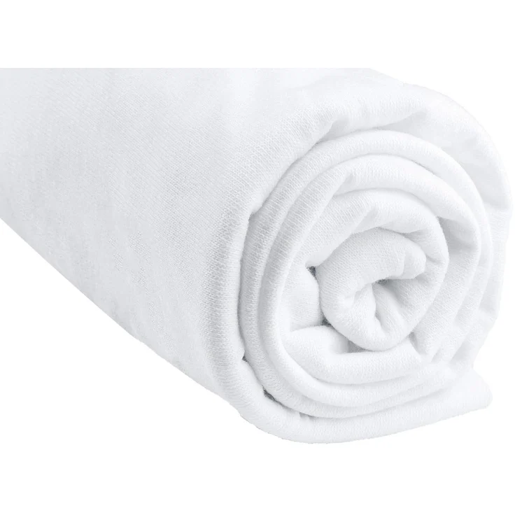 Lot de 3 draps housse Coton - 60x120 - anis blanc turquoise – Bild 4