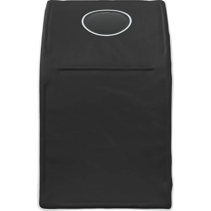 vidaXL Bettunnel 2 pcs Schwarz 211 x 52,5 x 2 cm Polyester 893707 – Bild 8