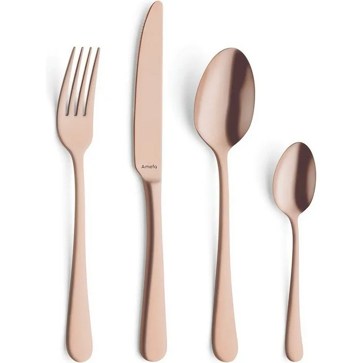 Amefa AUSTIN Besteckset 24-teilig PVD kupfer mattiert