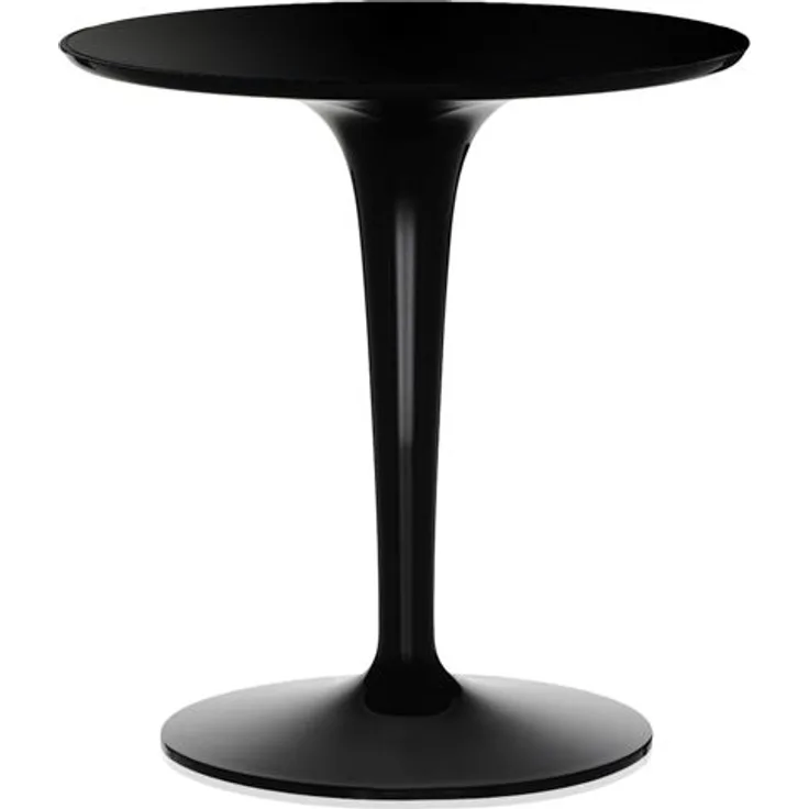 Kartell Tip Top Mono Beistelltisch, Schwarz
