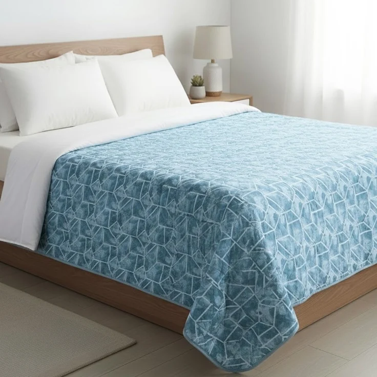 Tagesdecke 220x240 cm - Bett- & Sofaüberwurf mit Steppung, pflegeleicht & atmungsaktiv – Bild 3