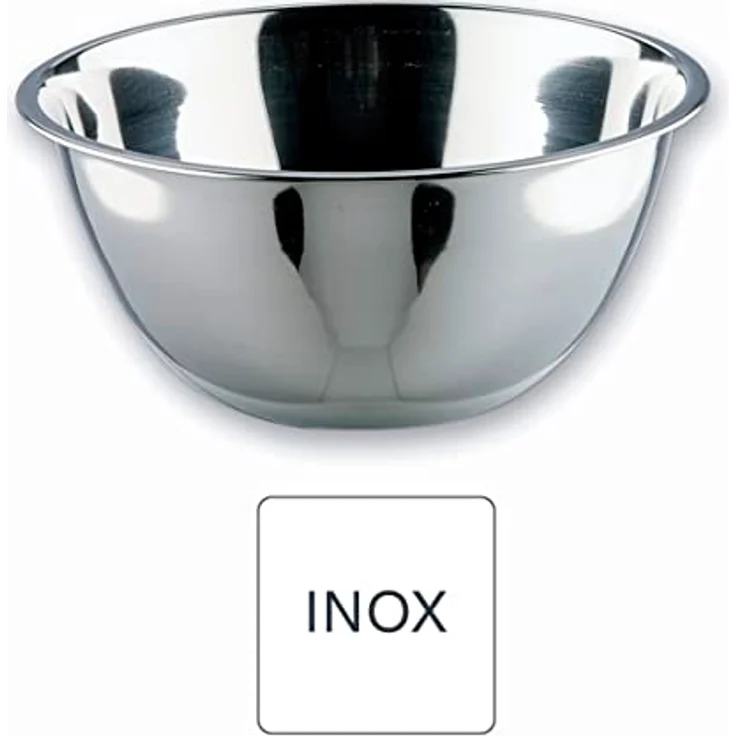 LACOR - 14016 - Garinox Konische Schale, Futternapf, Salatschüssel, Lebensmittelbehälter, Edelstahl, 16 cm, Fassungsvermögen: 0.9 L – Bild 5