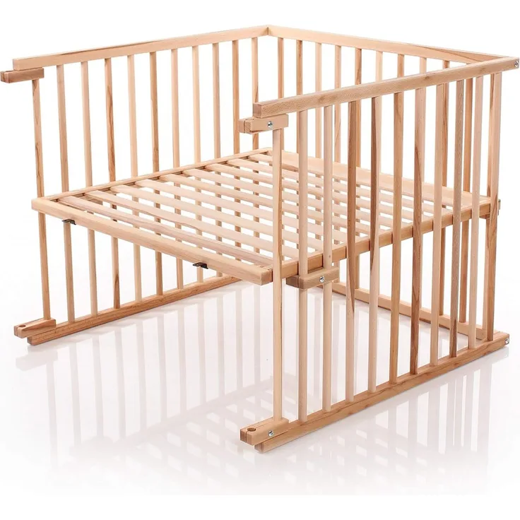 babybay Kinderbett-Umbausatz passend für Modell Original, Kernbuche geölt