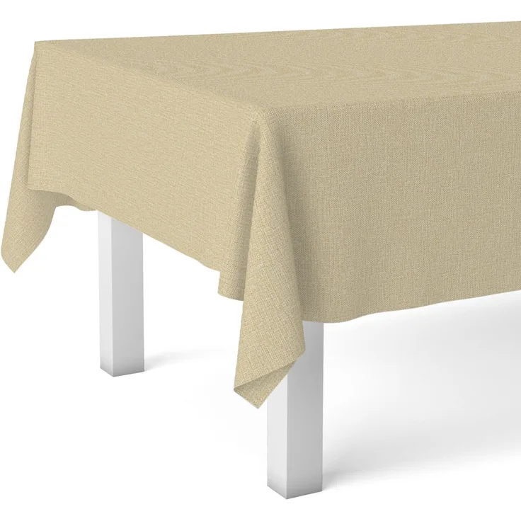 Martina Home Tischdecke, Wachstuch, TER, Beige, 260x140 cm