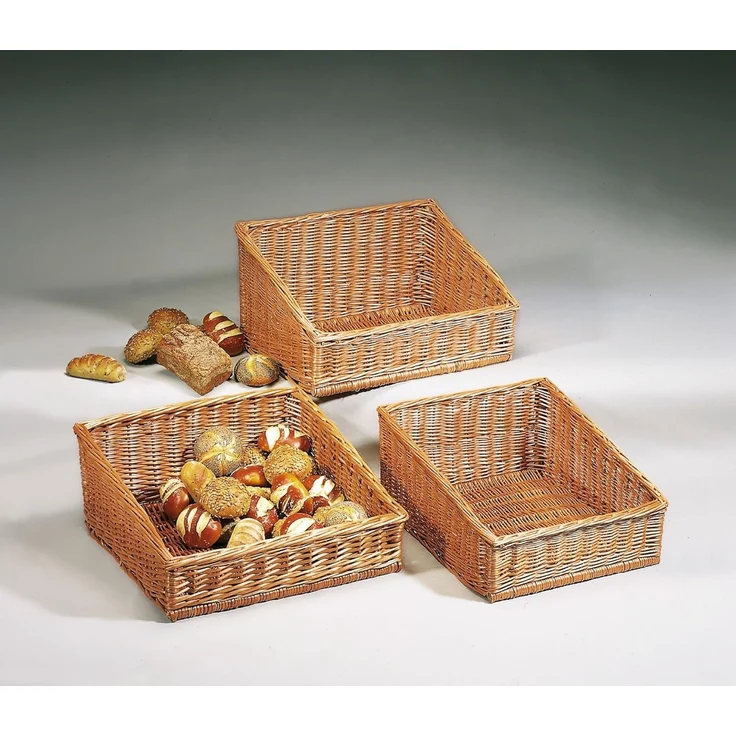 Regalkorb Natur Brotkorb Obstkorb Verkaufskorb Universal Korb – Bild 4