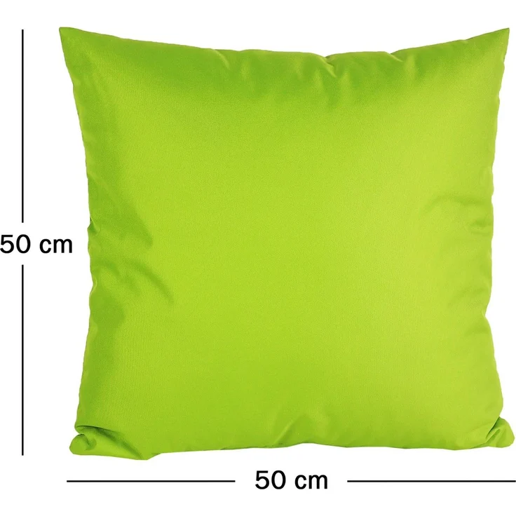 JACK Dekokissen 50x50cm Outdoor Lounge Kissen inkl. XXL Füllung Sitzkissen, starke Füllung, Robust, Strapazierfähig, Wasserabweisend, Innen&Außen – Bild 3