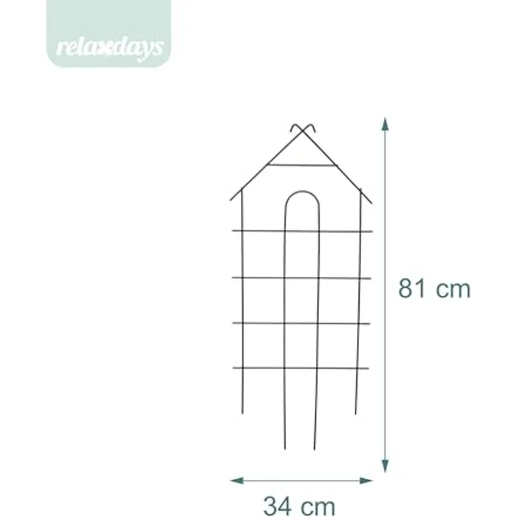 Rankgitter Hausform 4er Set 10053235 – Bild 4