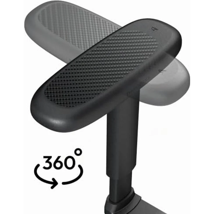 ThunderX3 SOLO 360, Ergonomischer Gaming-Stuhl mit 3D x 360 Armlehnen und Synchroner Wippmechanismus, schwarz – Bild 6
