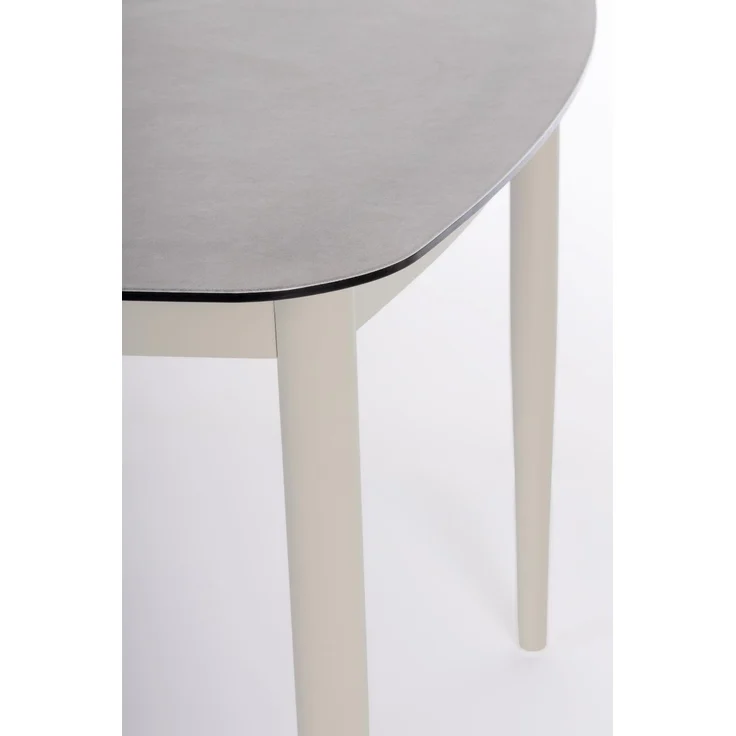 Gartenesstisch Nestor Aluminium, modern rechteckig, beige Morny, 220x100 cm, für 6-8 Personen – Bild 4
