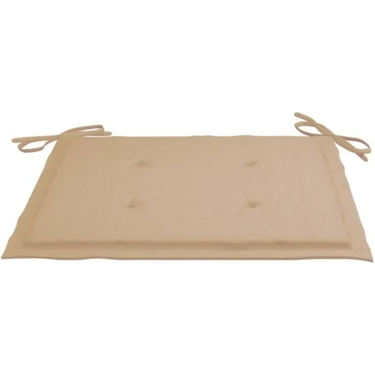 vidaXL Klappbare Gartenstühle 6 Stk. mit Kissen Massivholz Akazie 3074943
