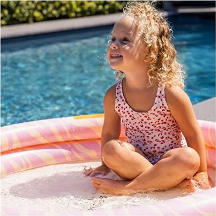 Swim Essentials Pool Swim Essentials Swimming Pool 100 cm Pink Zebra 100x17 cm – Bild 4