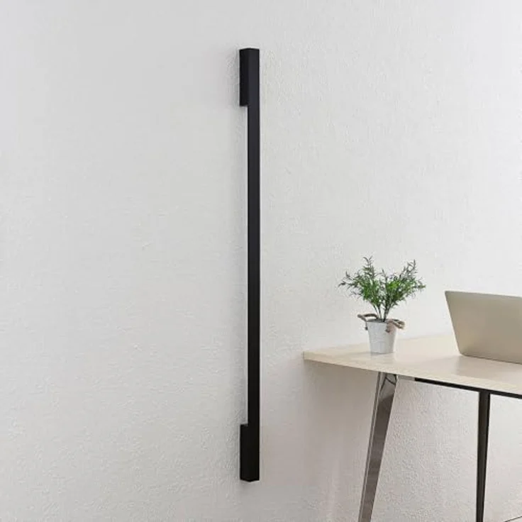 Arcchio LED Wandleuchte Ivano, moderne 2-flammige Wandlampe in Schwarz aus Aluminium für Schlafzimmer, Wohnzimmer und Flur – Bild 4