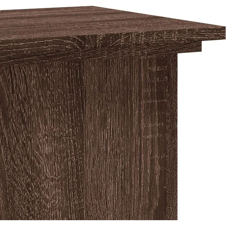 vidaXL Pflanzenständer Eichen-Optik 33x33x80 cm Holzwerkstoff 852975 – Bild 6
