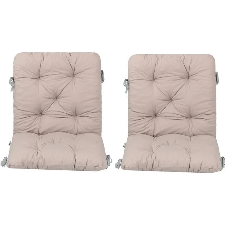 HOMECALL Dekokissen Bankauflage Sitzbankauflage Sitzkissen mit Rückenlehne, 2 er Nordisches Design, für Gartenbank, 50×98×12 cm – Bild 4