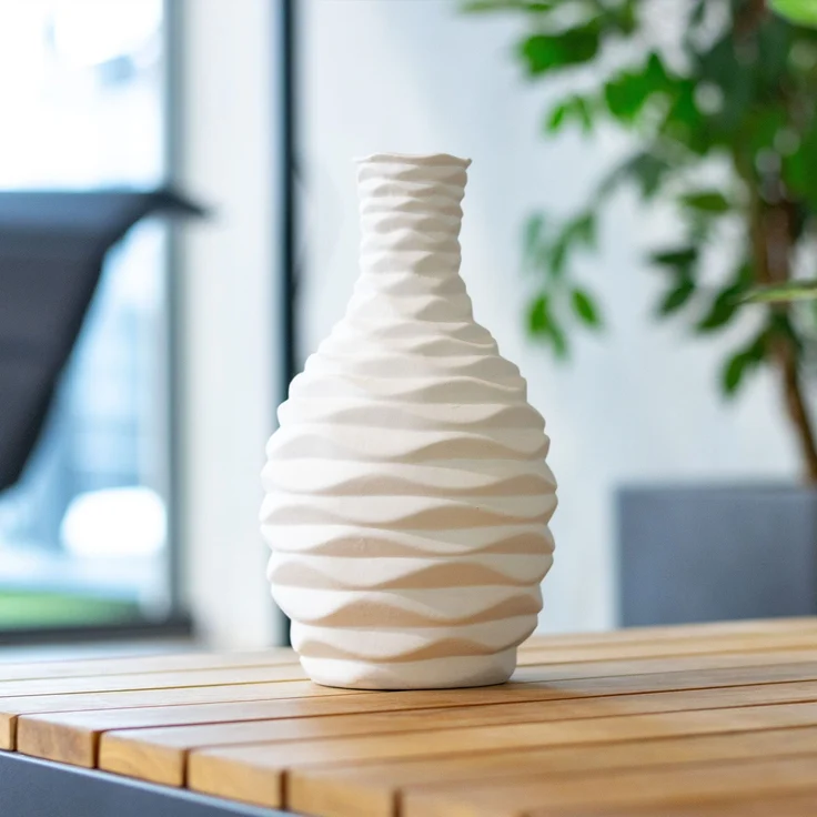 Dekovase "White", 2er Set – Bild 5