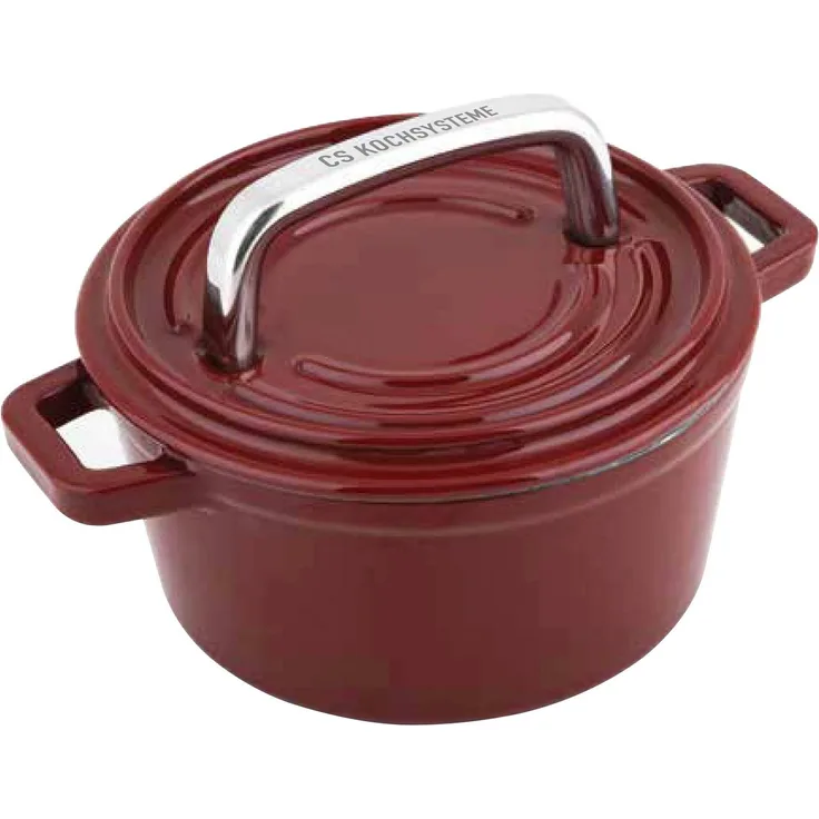 Carl Schmidt Sohn Fleischtopf Alpen, Gusseisen, Ø 14 cm, Induktion
