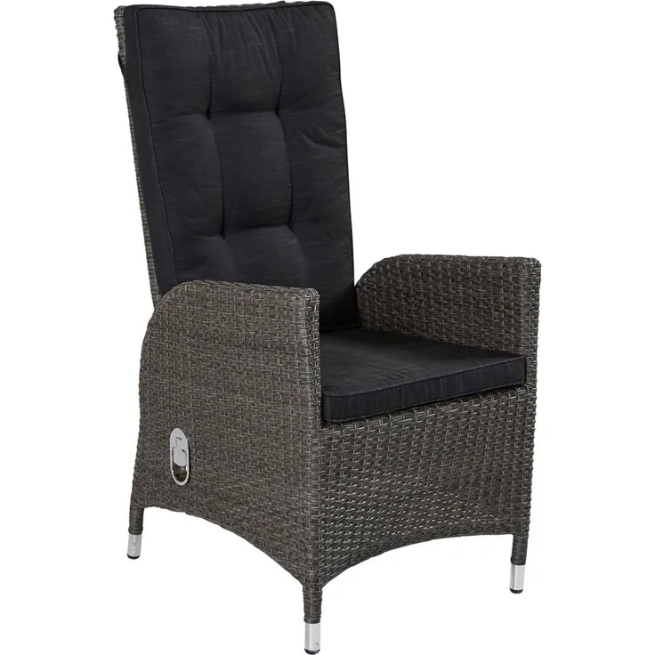 LC Garden 'Barcelona' Dining Positionsstuhl, grau-mix, 65 x 112 x 62 cm