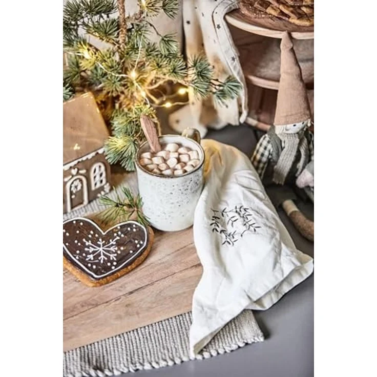 Lichterhaus Teelichthalter Teelichthaus Lebkuchenhaus Braun Ib Laursen 27630-14 – Bild 4