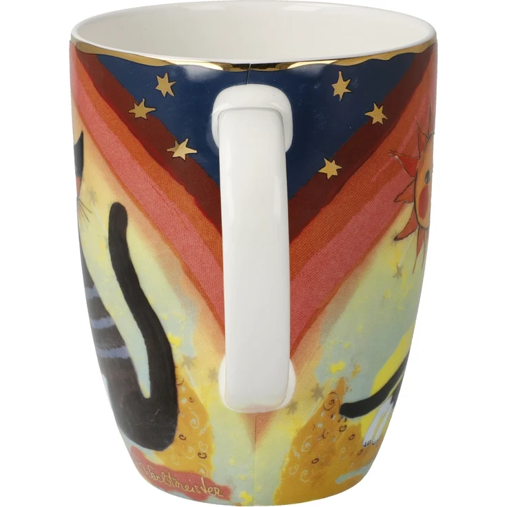 Goebel Tasse Herbstkatzen 9x11x12.5 cm, Porzellan, Spülmaschinengeeignet, Mikrowellengeeignet – Bild 3